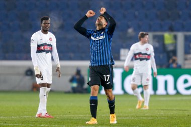 Cristian Romero (Atalanta), Atalanta Bergamasca Calcio ile FC Midtjylland - UEFA Şampiyonlar Ligi maçı Bergamo, İtalya, 01 Aralık 2020 - Fotoğraf: LM / Francesco Scaccianoce