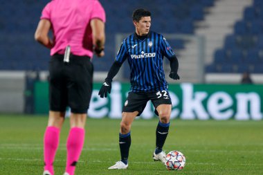 Atalanta Bergamasca Calcio FC Midtjylland maçında Matteo Pessina (Atalanta) - UEFA Şampiyonlar Ligi maçı IN Bergamo, İtalya, 01 Aralık 2020 - Fotoğraf: LM / Francesco Scaccianoce