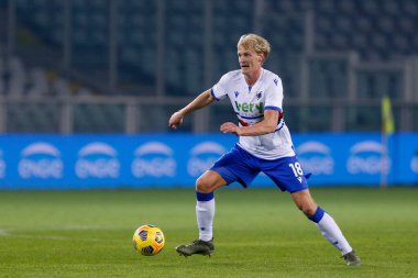 Morten Thorsby (UC Sampdoria) Torino FC vs UC Sampdoria - İtalyan futbol takımı Serie A match in Torin, İtalya, 30 Kasım 2020 - Kredi: LM / Francesco Scaccianoce