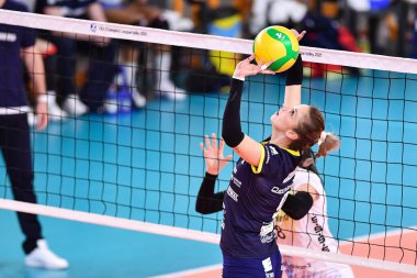 Anna Kaczmar (Geliştirme SkyRes Rzeszow) SSC Palmberg Schwerin vs SkyRes Rzeszow - CEV Şampiyonlar Ligi Kadınlar Voleybol karşılaşması IN Scandicci, Florence, İtalya, 01 Aralık 2020 - Fotoğraf: LM / Lisa Guglielmi