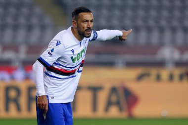 Torino FC - UC Sampdoria maçında Fabio Quagliarella (UC Sampdoria) - İtalyan futbol serisi IN Torin, İtalya, 30 Kasım 2020 - Kredi: LM / Francesco Scaccianoce