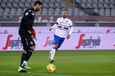 Torino FC - UC Sampdoria maçında Fabio Quagliarella (UC Sampdoria) - İtalyan futbol serisi IN Torin, İtalya, 30 Kasım 2020 - Kredi: LM / Francesco Scaccianoce