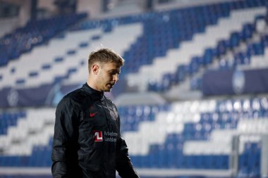 Daniel Hoegh (FC Midtjylland) Atalanta Bergamasca Calcio-FC Midtjylland maçı sırasında - UEFA Şampiyonlar Ligi maçı in Bergamo, İtalya, 01 Aralık 2020 - Fotoğraf: LM / Francesco Scaccianoce