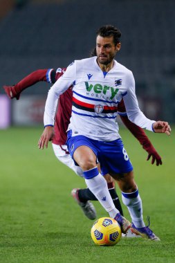 Antonio Candreva (UC Sampdoria) Torino FC vs UC Sampdoria - İtalya Serie A maçı Turin, İtalya 'da 30 Kasım 2020 - Fotoğraf: LM / Francesco Scaccianoce