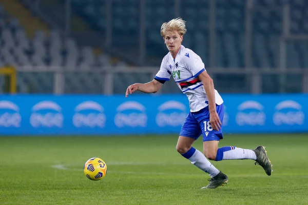 Morten Thorsby (UC Sampdoria) Torino FC vs UC Sampdoria - İtalyan futbol takımı Serie A match in Torin, İtalya, 30 Kasım 2020 - Kredi: LM / Francesco Scaccianoce