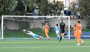 Napoli femminile Juventus Women - İtalyan Futbolcu Serisi A Women maçında NAPOLI GoALKEEPER MAINGUY - 5 Aralık 2020 Fotoğraf: LM / Vincenzo De Rosa