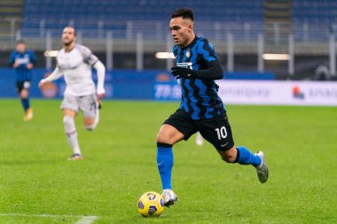 Lautaro Martinez (FC Inter) FC Internazionale vs Bologna Calcio - İtalyan Serie A karşılaşması Milano, İtalya 'da 5 Aralık 2020 - Fotoğraf: LM / Luca Rossini