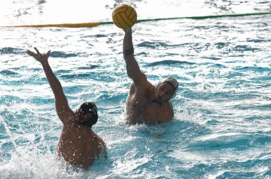 LUKIC Nikola (VK Radnicki), Rari Nantes Savona - LEN Euro Cup Waterpolo maçı sırasında Rizzo Valerio (Savona) - LM / Danilo Vigo