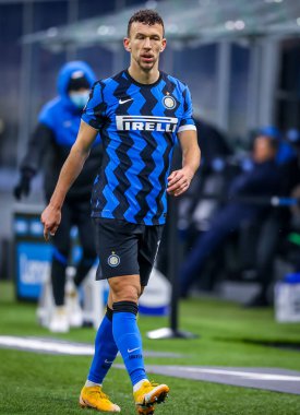 FC Internazionale takımından Ivan Perisiç, FC Internazionale - FC Internazionale - Bologna FC - San Siro Stadyumu, Milan, İtalya - Fotoğraf: FCI / Fabrizio Carabelli / LM