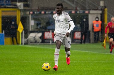 Musa Barrow (Bologna FC) FC-Bologna Calcio maçında - İtalyan futbolcu Serie A karşılaşması Milan, İtalya 'da, 5 Aralık 2020 - Fotoğraf: LM / Luca Rossini