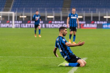 Achraf Hakimi (FC Inter), FC Internazionale vs Bologna Calcio - İtalyan futbol serisi A maçı Milan, İtalya, 05 Aralık 2020 - Fotoğraf: LM / Luca Rossini