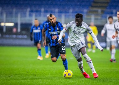 Serie A 2020 / 21 sezonunda Bologna FC ile San Siro Stadyumu, Milan, İtalya - Fotoğraf: FCI / Fabrizio Carabelli / LM