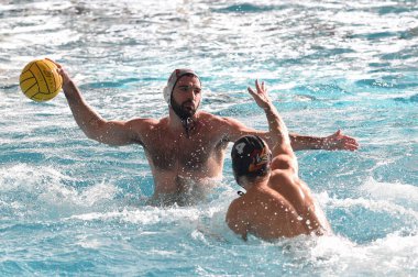 Andrea Fondelli (Savona), JANKOVIC Filip (VK Radnicki) Rari Nantes Savona 'ya karşı Radnicki - LEN Euro Cup sutopu maçı In Savona, İtalya, 06 Aralık 2020 - Fotoğraf: LM / Danilo Vigo
