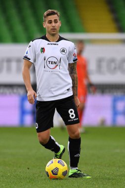 Spezia Calcio ve SS Lazio maçında AC Spezia 'dan Matteo Ricci - İtalya' nın Cesena kentinde oynanan maç, 5 Aralık 2020 - Fotoğraf: LM / Matteo Papini