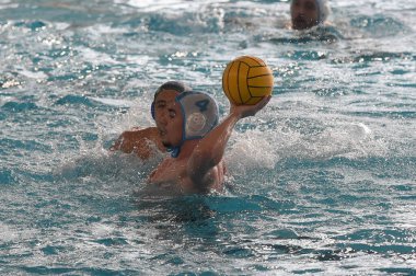 Maximilian Costa (OSC Potsdam vs Mediterrani) - LEN Euro Cup Waterpolo maçı sırasında İtalya 'nın Savona kentinde, Aralık 06, 2020 - Fotoğraf: LM / Danilo Vigo