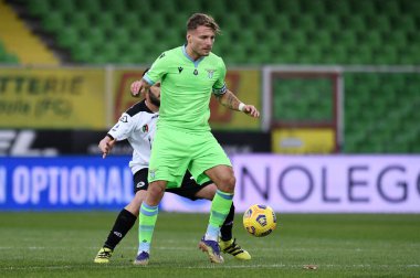 SS Lazio 'dan Ciro Immobile Spezia' dan Claudio Terzi 'ye karşı Spezia Calcio, SS Lazio' ya karşı - İtalyan futbol serisi A maçı in Cesena, İtalya, 05 Aralık 2020 - Fotoğraf: LM / Matteo Papini