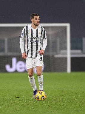 8 Aaron Ramsey (JUVENTUS FC) Juventus FC Torino 'ya karşı - İtalya Serie A maçı Torin, İtalya' da, 5 Aralık 2020 - Fotoğraf: LM / Claudio Benedetto