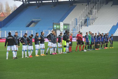 Oyuncular Spal vs Pisa - İtalya Futbol Şampiyonası Ligi BKT Ferrara, İtalya, Aralık 05, 2020 - Fotoğraf: LM / Gabriele Masotti