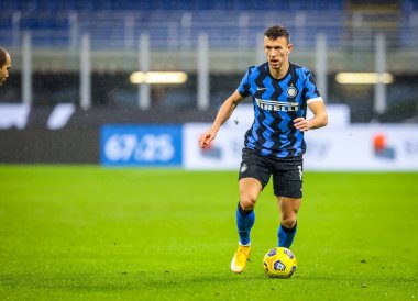 FC Internazionale takımından Ivan Perisiç, FC Internazionale - FC Internazionale - Bologna FC - San Siro Stadyumu, Milan, İtalya - Fotoğraf: FCI / Fabrizio Carabelli / LM