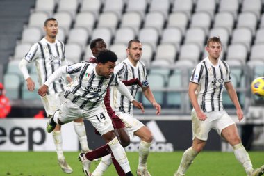 14 Weston McKennie (JUVENTUS FC), Juventus FC 'nin Torino' ya karşı oynadığı maçta gol attı - İtalyan futbol serisi A maçı Torin, İtalya 'da, 05 Aralık 2020 - Fotoğraf: LM / Claudio Benedetto