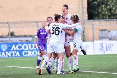 Milan 'lı oyuncular, ACF Fiorentina femminile AC Milan - İtalyan futbolcu Serie A Women maçı Florence, İtalya' da, Aralık 05, 2020 - Fotoğraf: LM / Lisa Guglielmi