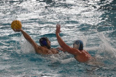 CORRES HERNANDEZ Axel (CE Mediterranei), ZECH Reiko (OSC Potsdam vs Mediterrani - LEN Euro Cup Waterpolo maçı sırasında İtalya, Savona, 2006, 2020 - Fotoğraf: LM / Danilo Vigo