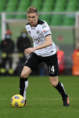 Spezia Calcio ve SS Lazio maçında AC Spezia 'dan Nahuel Estevez - İtalya' nın Cesena kentinde oynanan maç, 5 Aralık 2020 - Fotoğraf: LM / Matteo Papini