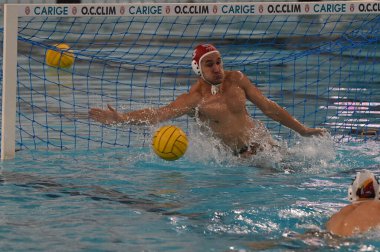 TODOROVSKI Stefan (VK Radnicki) VK Radnicki vs OSC Potsdam - LEN Euro Cup Waterpolo maçı Savona, İtalya, 05 Aralık 2020 - Fotoğraf: LM / Danilo Vigo