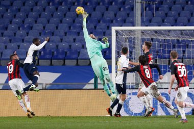 Gianluigi Donnarumma (AC Milan) UC Sampdoria - İtalya Serie A maçı sırasında Cenova, İtalya - Fotoğraf: LM / Francesco Scaccianoce