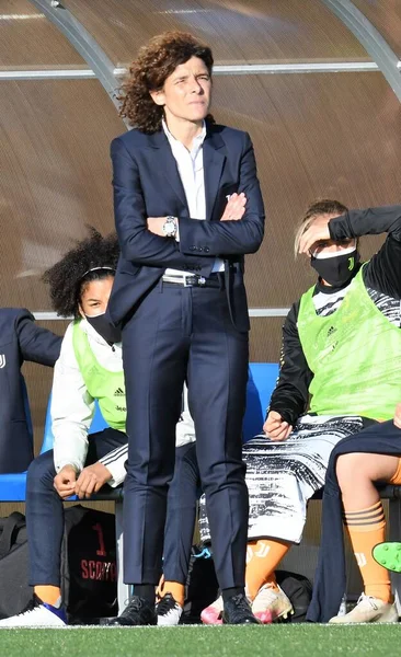 Juventus Coach Guarino Napoli Femminile Juventus Women Italian Football Serie — Stock Photo, Image