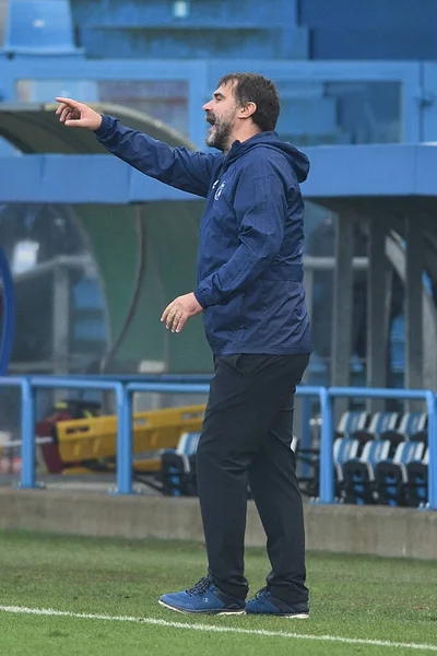 Entrenador Principal Pisa Luca Angelo Durante Spal Pisa Liga Italiana — Foto de Stock