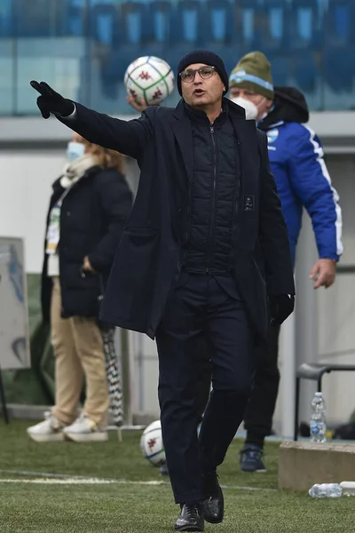 Entrenador Principal Spal Pasquale Marino Durante Spal Pisa Liga Italiana — Foto de Stock