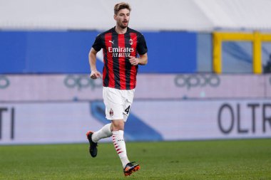 Matteo Gabbia (AC Milan) UC Sampdoria-AC Milan maçında - İtalyan Serie A karşılaşması Cenova, İtalya 'da, Aralık 06, 2020 - Fotoğraf: LM / Francesco Scaccianoce