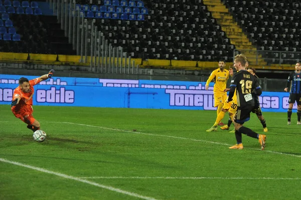 Luca Vido Pisa Scores Goal Pisa Ascoli Italian Football Championship — Stock Photo, Image