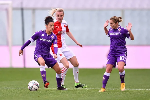 Claudia Neto (Fiorentina Femminile) Fiorentina Femminile ile Slavia Praga - UEFA Şampiyonlar Ligi Bayanlar Futbol Maçı Florence, İtalya, 10 Aralık 2020 - Fotoğraf: LM / Lisa Guglielmi