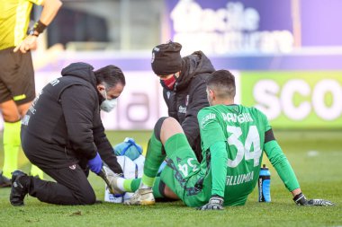 Federico Ravaglia (Bologna) Bologna FC - AS Roma - İtalyan futbol serisi A karşılaşması Bologna, İtalya, 13 Aralık 2020 - Fotoğraf: LM / Ettore Griffoni