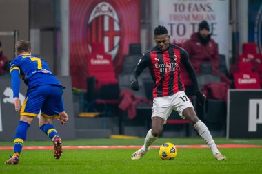 AC Milan 'dan Rafael Leao AC Milan - Parma Calcio 1913 - İtalyan futbol serisi A karşılaşması Milan, İtalya' da, 13 Aralık 2020 - Fotoğraf: LM / Luca Rossini