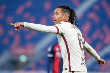 Chris Smalling (AS Roma) Bologna FC ile AS Roma - İtalyan futbolu Serisi A maçı Bologna, İtalya, 13 Aralık 2020 - Fotoğraf: LM / Ettore Griffoni