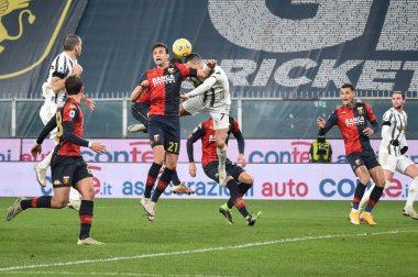 İvan Radovanoviç (Ceneviz), Cristiano Ronaldo (Juventus) Cenova - İtalya 'nın Cenova kentinde oynanan Serie A maçı sırasında, 13 Aralık 2020 - Fotoğraf: LM / Danilo Vigo