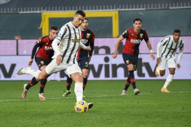 Cristiano Ronaldo (Juventus), gol 1 - 2 Cenova CFC - İtalyan futbol serisi A maçı Cenova, İtalya, 13 Aralık 2020 - Fotoğraf: LM / Danilo Vigo