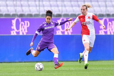 Claudia Neto (Fiorentina Femminile) Fiorentina Femminile ile Slavia Praga - UEFA Şampiyonlar Ligi Bayanlar Futbol Maçı Florence, İtalya, 10 Aralık 2020 - Fotoğraf: LM / Lisa Guglielmi
