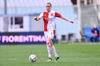Fiorentina Femminile ile Slavia Praga maçında Klara Cahynova (Slavia Praga) - UEFA Şampiyonlar Ligi Bayanlar Futbol Maçı Florence, İtalya, 10 Aralık 2020 - Fotoğraf: LM / Lisa Guglielmi