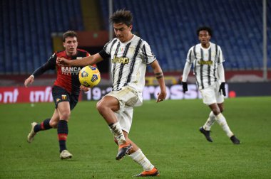 Paulo Dybala (Juventus) Genoa CFC-Juventus FC maçında - İtalyan Serie A maçı Cenova, İtalya 'da, 13 Aralık 2020 - Fotoğraf: LM / Danilo Vigo