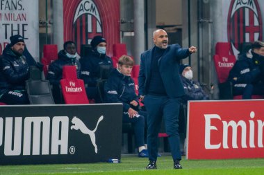 Parma Calcio Fabio Liverani 'nin teknik direktörü AC Milan - Parma Calcio 1913 - İtalyan Serie A maçı Milan, İtalya, 13 Aralık 2020 - Kredi: LM / Luca Rossini