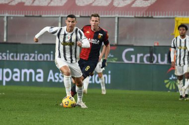 Cristiano Ronaldo (Juventus) Genoa CFC-Juventus FC maçında - İtalyan Serie A maçı Cenova, İtalya 'da, 13 Aralık 2020 - Fotoğraf: LM / Danilo Vigo