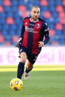 Bologna FC takımından Rodrigo Palacio, Bologna FC ile AS Roma - İtalyan futbol takımı Serie A karşılaşması sırasında 13 Aralık 2020 - Fotoğraf: LM / Matteo Papini