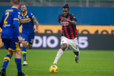AC Milan 'dan Franck Kessi, AC Milan - Parma Calcio 1913 - İtalyan Serie A karşılaşması, İtalya, 13 Aralık 2020 - Fotoğraf: LM / Luca Rossini 