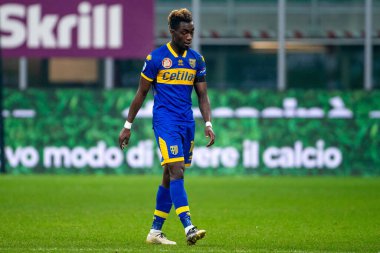 Parma Calcio takımından Yann Karamoh AC Milan - Parma Calcio 1913 - İtalyan Serie A karşılaşması Milan, İtalya 'da, 13 Aralık 2020 - Fotoğraf: LM / Luca Rossini