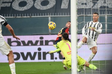 Mattia Perin (Ceneviz), Cristiano Ronaldo (Juventus) Cenova - İtalya Serisi A maçı, 13 Aralık 2020 - Fotoğraf: LM / Danilo Vigo