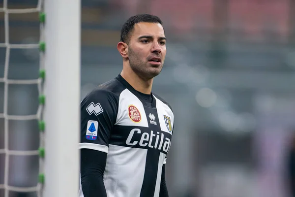 Luigi Sepe Van Parma Calcio Tijdens Milan Parma Calcio 1913 — Stockfoto